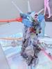 [USED]Gunpla EXPO Limited HG G No Reconguista 1/144 Gundam G-Self Color Clear Ver. Completed Model with Original LED Light-Up Base