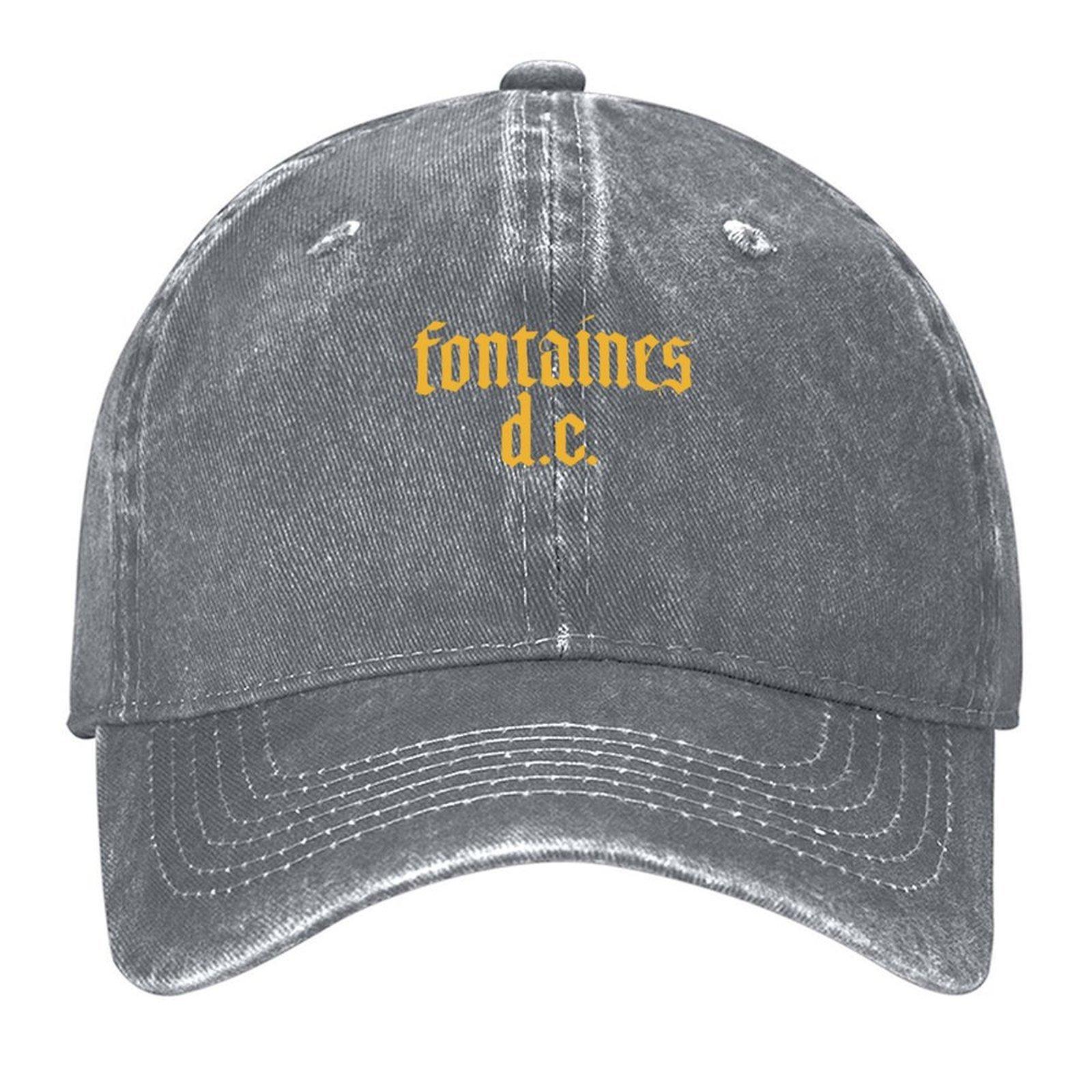 

2026 Fontaines D.C. Logo Tee (smaller Logo) Baseball Cap Thermal Visor Vintage Male Hat Golf Hat Caps Male Women s
