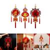 Chinese New Year Decoration Lightweight with Tassels Traditional Pendant Spring Festival Party Decor for Home Door Decoration