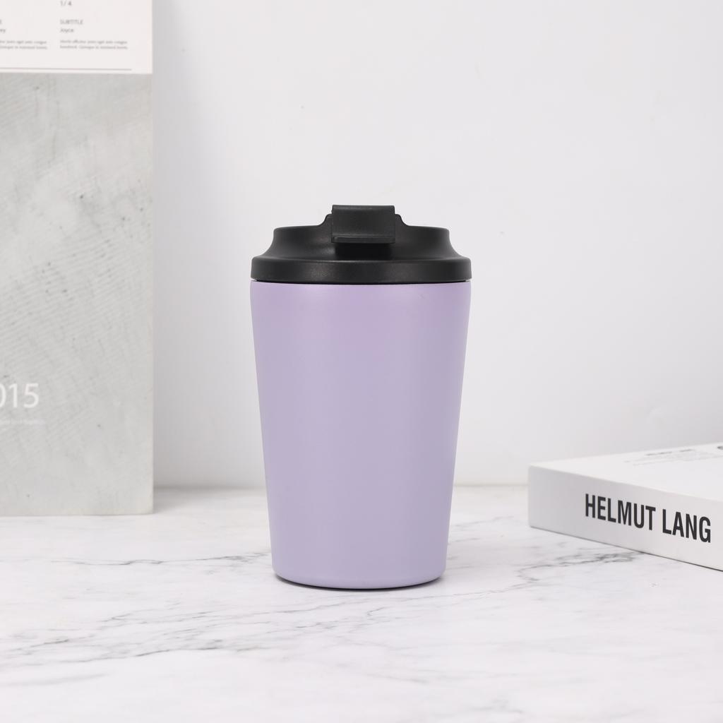 12oz Creative 304 Stainless Steel Travel Mug Simple And Stylish Vacuum Flask Coffee Cup Double Wall Vacuum Insulated Tumbler