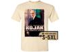 KOJAK TV-Serie 1973 V7 T-SHIRT Tee Natürliche Baumwolle Weiß Retro Größen S bis 5XL