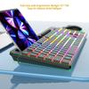 2.4G Wireless Keyboard Mouse Set with Card Slot Luminous Ergonomic Business Office