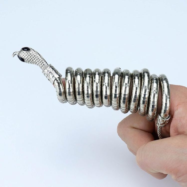 Fashion Bendable Snake Necklace Bracelet Jewelry Multilayer Metal Snake Necklace