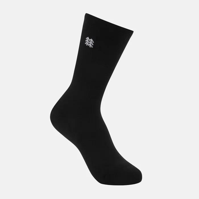 Unisex Crew Socks 3-Pack QELAX26443BLK