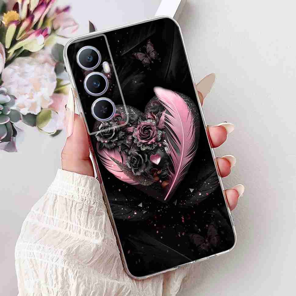 Für Realme C65 4G 2024 Hülle Weiche Silikon Bunte Schmetterling Hülle Für Realme C 65 C65 Fundas RMX3910 Vollständige Schutzhülle