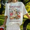 Romantasy Readers Society Crew Ceck T Shirt Book Lover Club Romantasy Reader Gift Fantasy Romance Book Shirt
