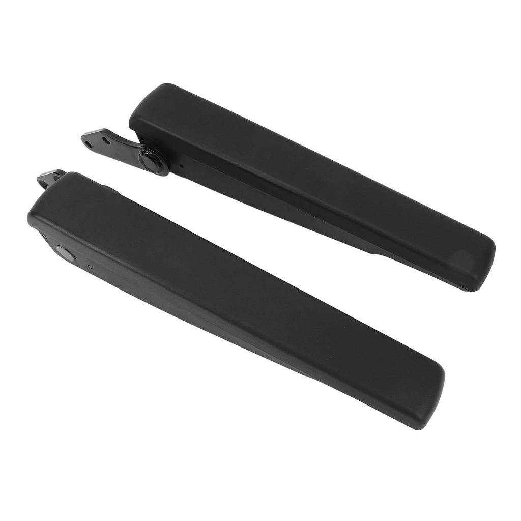 380mm Autositz-Armlehne 0-120 Grad Verstellbar Stoßdämpfung Universell PU-Leder Faltbare Armstütze für Wohnmobil Van