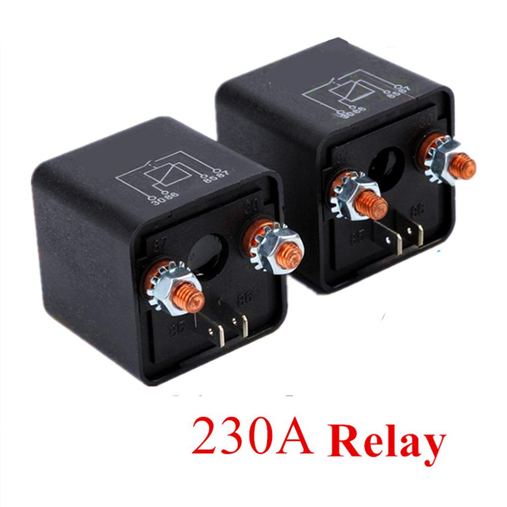 12V Car Battery Disconnector Relay Master Kill Switch W/Wireless Remote Control
