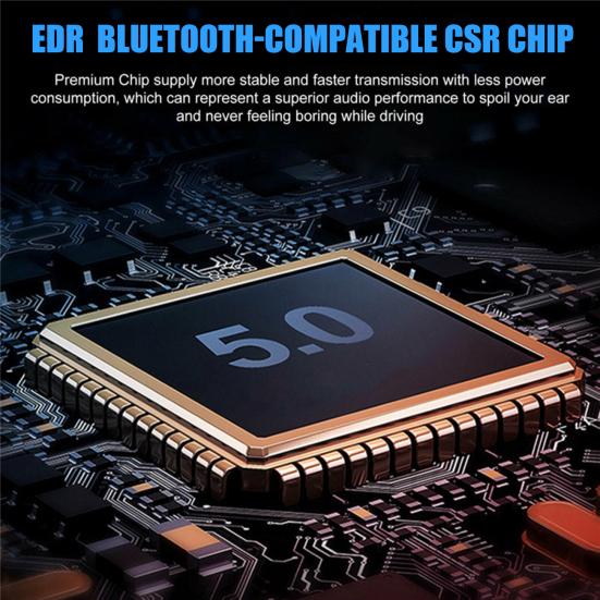 Bluetooth-kompatibler Audio-Adapter Einfach zu bedienen USB Wiederaufladbar Universeller Auto Drahtloser Kassettenkonverter Musik-Player