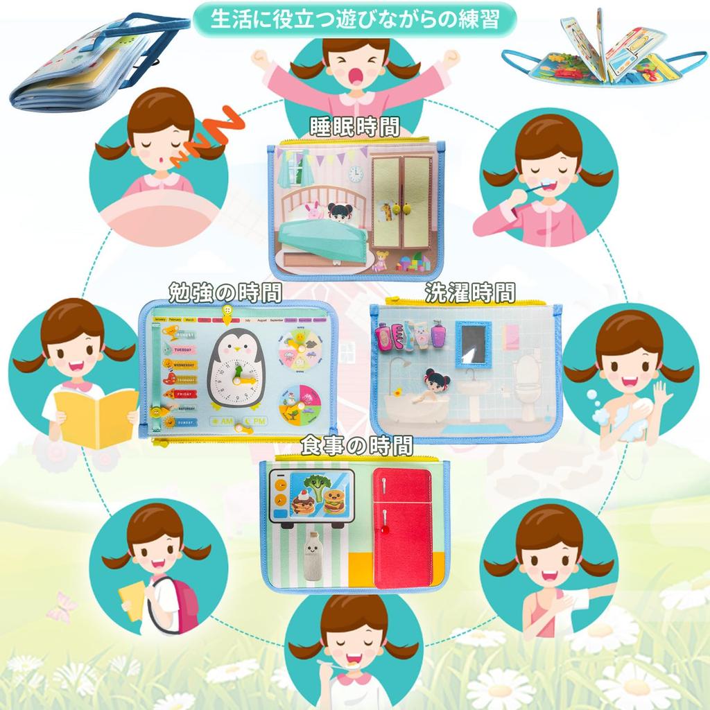 UQTOO Montessori Toys for Early Fingertip Birthday Kindergarten Multifunctional Educational Toy Children, Development, Training, Boys, Girls, Gift,