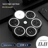 Multi-Port USB Power Strip with Socket Panel CN Plug (adapter Included)