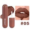 Fit Colors Chocolate Capsule Liquid Lipstick Matte Waterproof Long Lasting Nude Brown Velvet Lip Tint Non-Stick Cup Lip Gloss Makeup Cosmetics