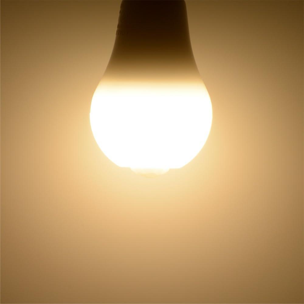 OHM Electric LED Bulb E17 60W Equivalent Motion Light Sensor Warm Color LDA7L-G/E17 PIR