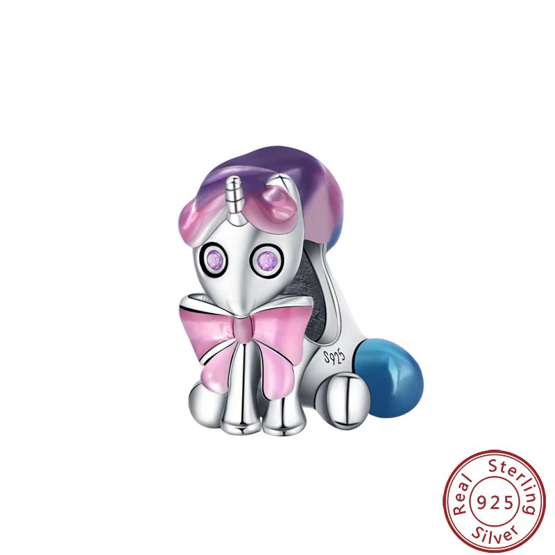 Dreamy Unicorn Series Copper Rainbow Cloud Dreamy Color Charms Beads 3Mm Diy Fine Jewelry Making