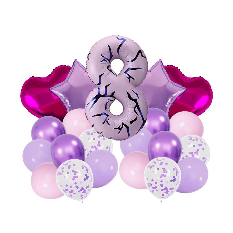 Kpop Music Theme Party Decoration Girl Group idol Disco Rock Party Balloon Set Birthday Party Paper Cups Party Decorations