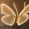 Fixed Model Outdoor Led Lamp Butterfly Shape Lighting  Garden DIY Decoration