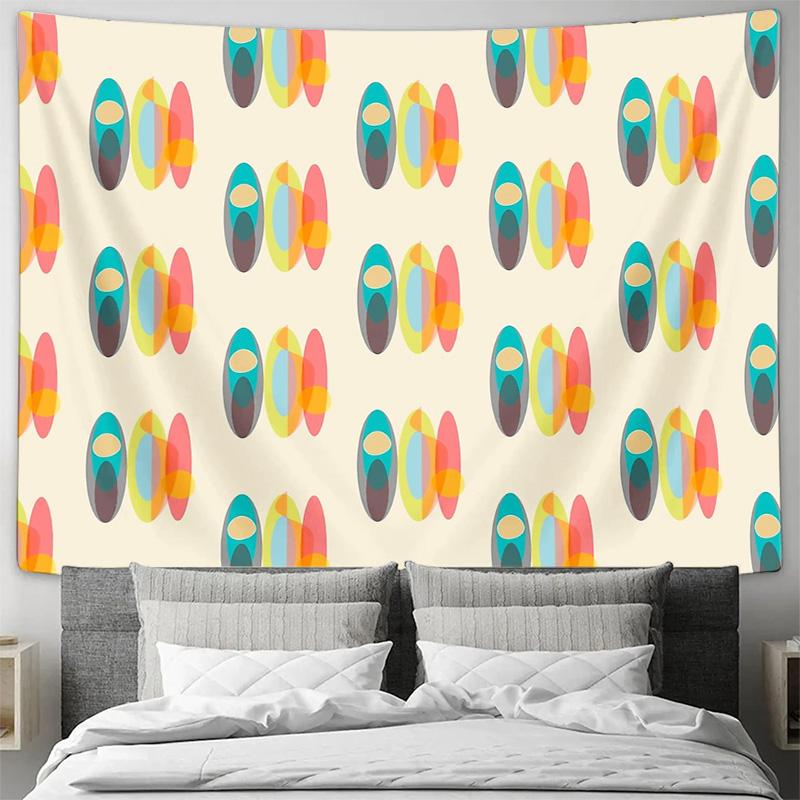 Boho Tapestry Wall Hanging Aesthetic Room Decor Hippie Wall Art Dorm Decor Nature Landscape Textile Bedspread Couch Cover Throw