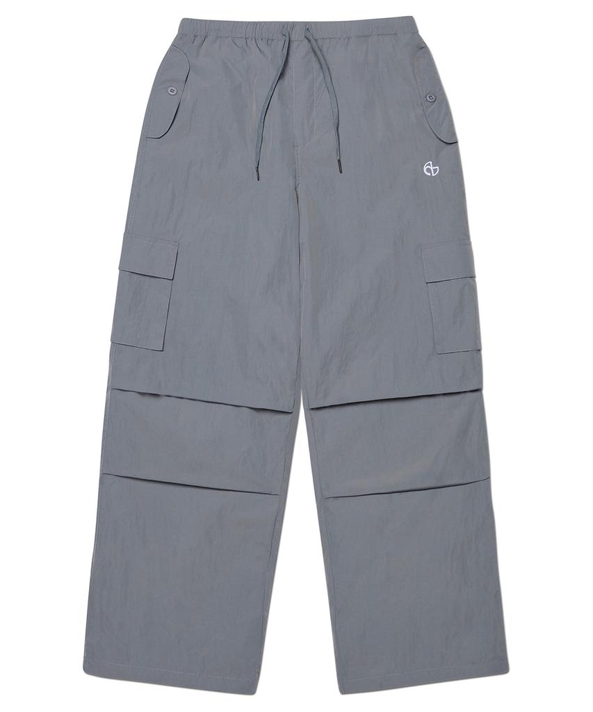Nomaenyueol N.S.C Parachute Pants - Gray