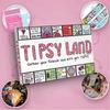 Tipsy Land Board Game,Drinking Party Board Games,Unique Spaces for Calling Out Friends,Interactive Drinking Board Games for Adults