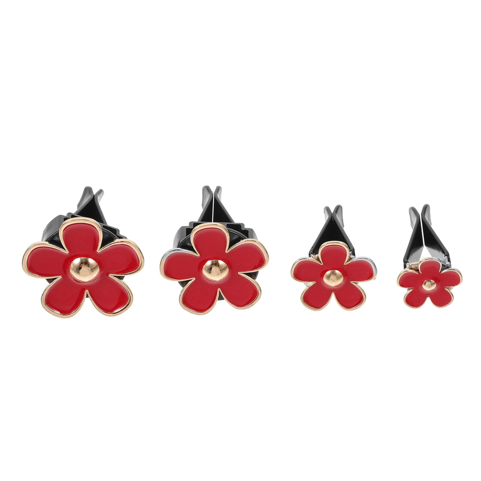 

Luxshiny 4 cute car air bench clips, simple installation and 3.3x3.3x1cm красный