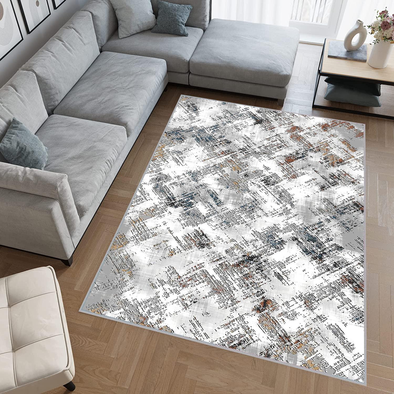 

Rovigo Home Моющийся ковер с принтом RVGHOME0540 50X80 серый