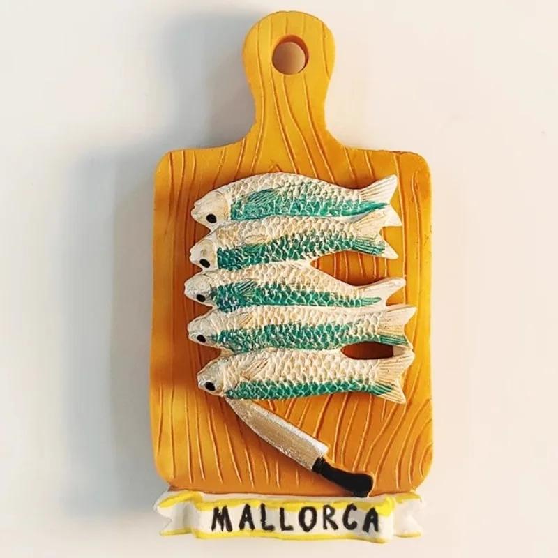 Spain Travelling Souvenirs Valencia Fridge Magnets Conil Tarifa Cadiz Maravillas Fridge Stickers Home Ornaments Birthday Gifts