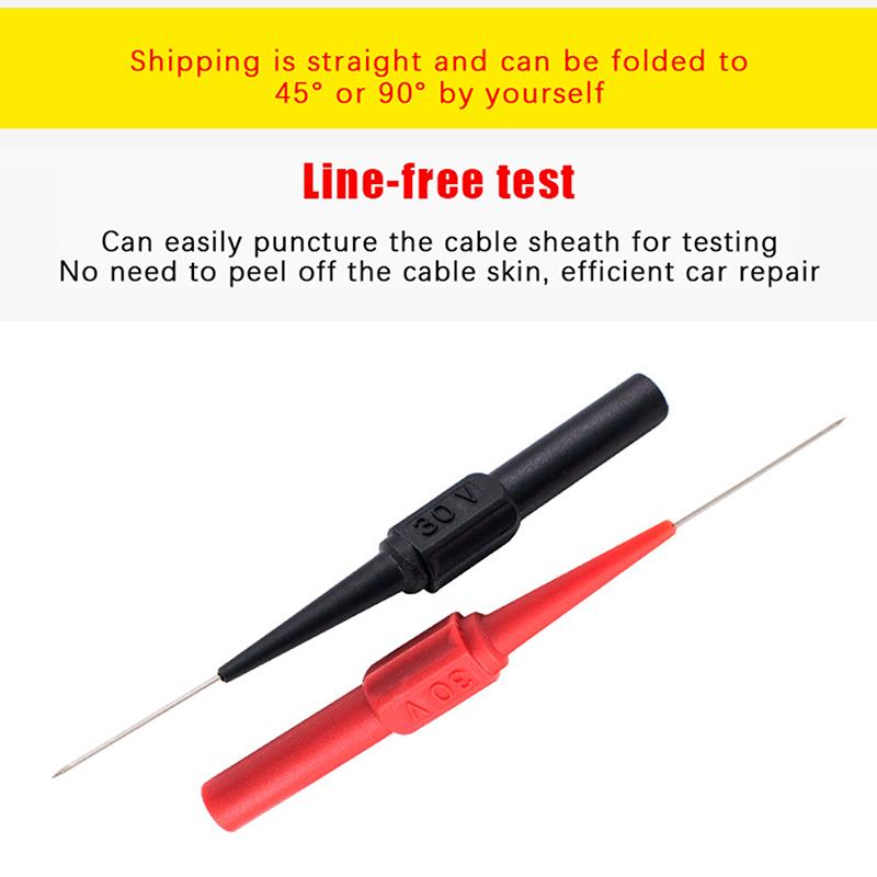 1/2/10 Stück Automotive Diagnose Testsonde Durchstechnadeln Oszilloskop Sondenstifte Set Reparaturwerkzeug Zubehör