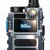 Globales 4G-Walkie-Talkie, öffentliches Außennetz mit Infrarot-Laserkompass, Zweiwege-Taschenlampe, globaler 6800-mAh-Akku für den Außenbereich