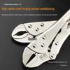 Heavy-Duty Multi-Function Pliers with Round Mouth, C-Type Automatic Clamp, and Flat Head Quick Seal