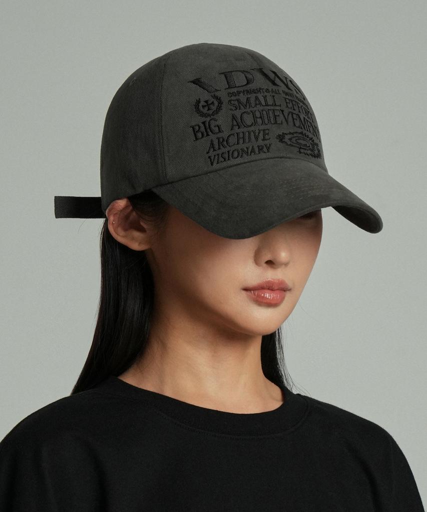 IDWS Signature Maxi Cap Charcoal