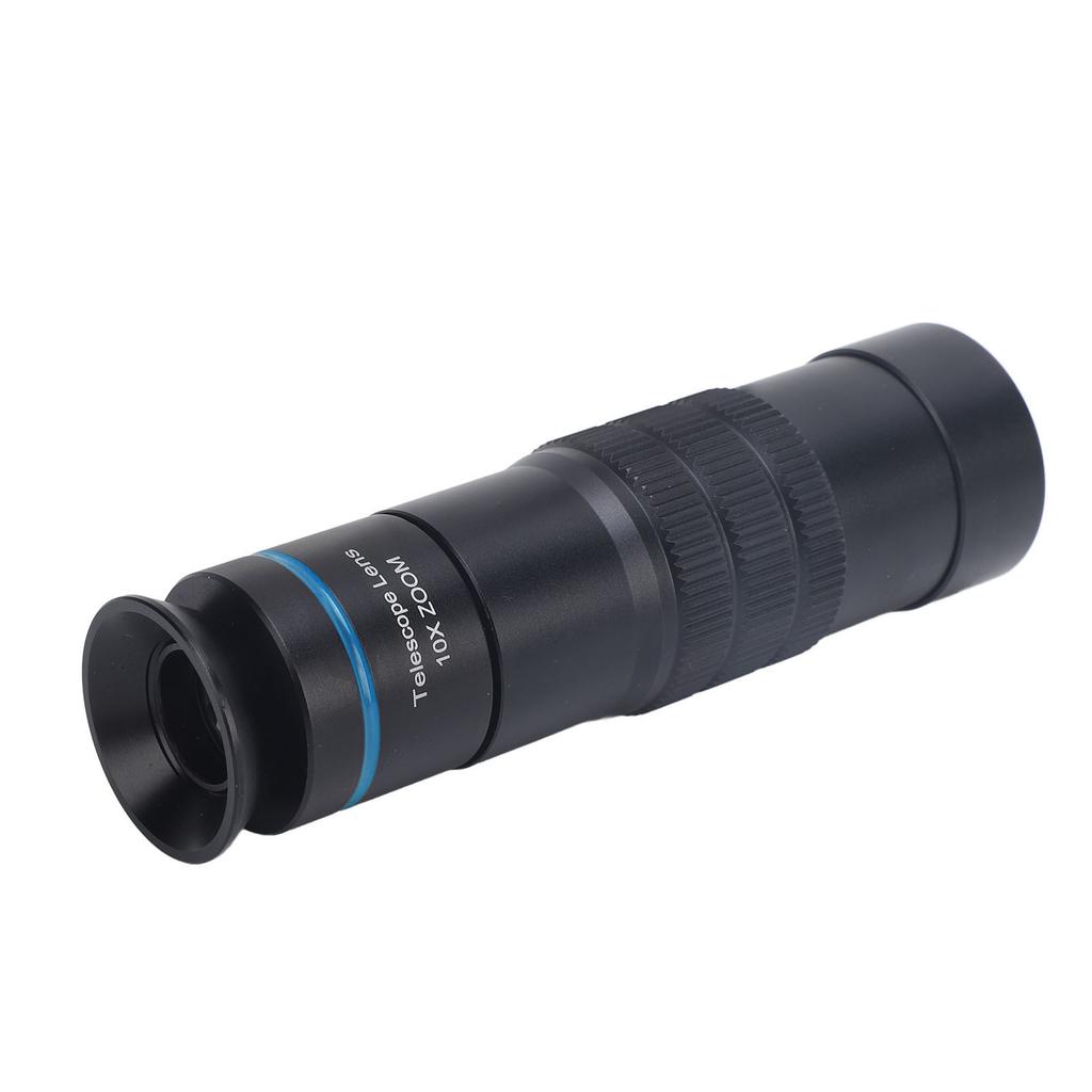 Telescop pentru Telefon Mobil Zoom 10X HD Lentilă Telefoto pentru Telefon Tot Metal Acoperire Multistrat Clemă pentru Telefon Mobil Telescop Monocular pentru Vizionare Jocuri Concerte