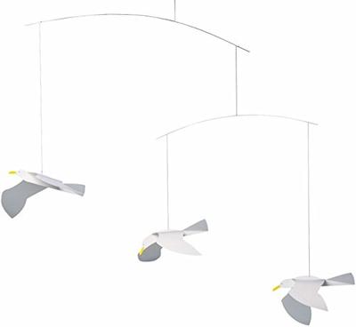 Flensted Mobiles Soaring Seagulls Hanging Mobile -