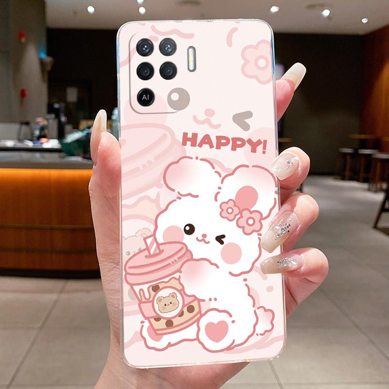 Case For Oppo Reno 5 Lite 5F A94 4G Phone Case Cute Luxury Cool Boys Girls Transparent Soft TPU Cover For Reno5 Lite 5 F Funda