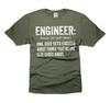 Funny Saying Shirt Men Funny Shirts Engineer Definition Shirt Engineer Gifts