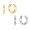 Basic One-Touch Earrings (Large) PYBE0293