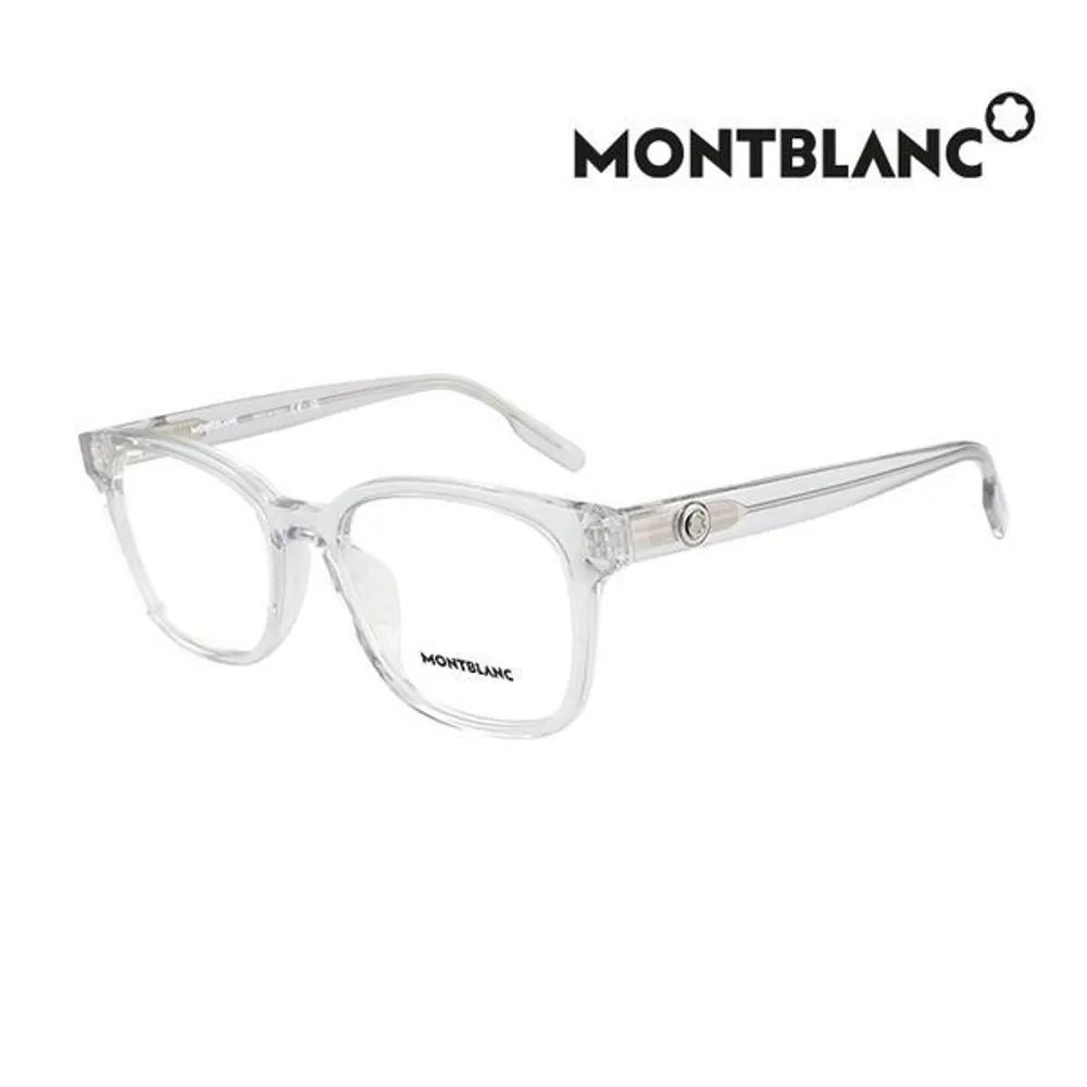 Montblanc Eyeglass Frames MB0180OK 004 Square Horn-rimmed Glasses for Women and Men MB0180OK 004_I [54]
