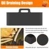 2Pcs Air Fryer Liner Baking Tray Silicone Pot Airfryer Basket for Kitchen Oven Pizza Fried Chicken Grill Pan Mat Fruit Basket