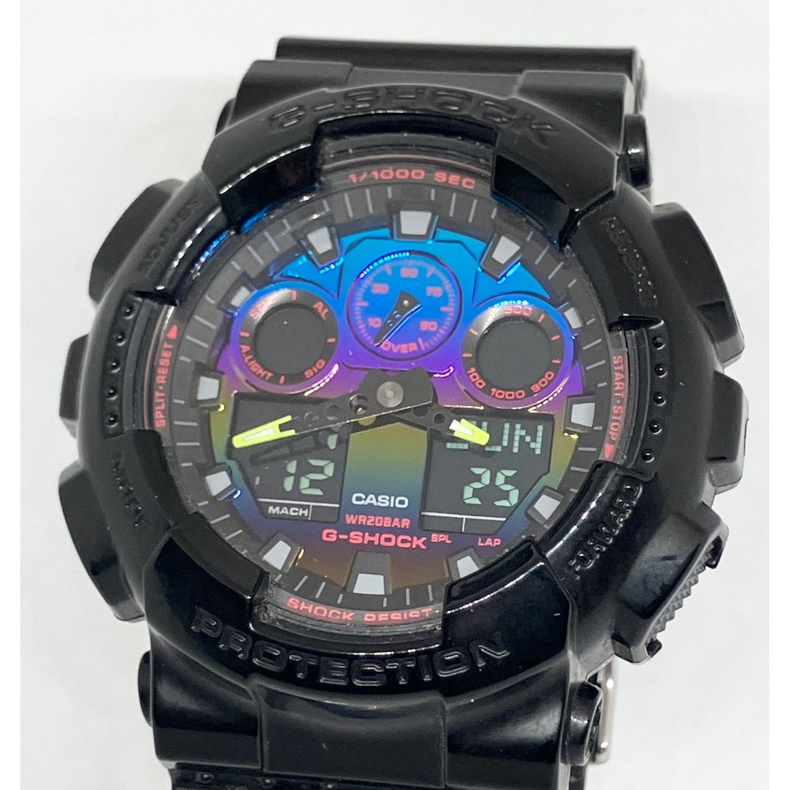 Used G-SHOCK GA-100RGB Casio CASIO watch