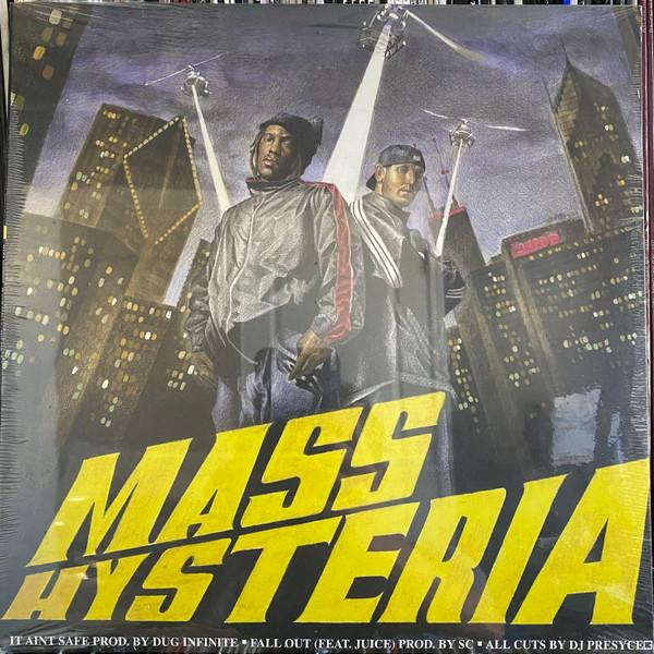 12inch Record MASS HYSTERIA - It Aint Safe / Fall Out  RS00441 Rhymesayers Ent 2003 US Rap & Hip-Hop/R&B Used