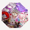 1pc Outdoor Umbrella with Anime Characters - Automatic Opening/Closing, Portable Tri-Fold Design, 8-Rib Iron Frame - Perfect Gift for Fans, Trave