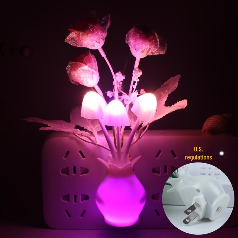 Multi-Color Changing Sensor Vase Night Light (EU/US Standard)