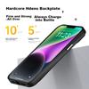 IPhone 14 Case, Apple 14 Protective Cover with Magnetic Wireless Charging, Frosted Anti-Drop Lens Full Protection Soft Edge Case, Ivory White