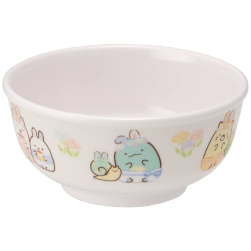 Skater Bowl Melamine Rice Bowl 240ml Sumikkogurashi Rabbit Rice M320-A