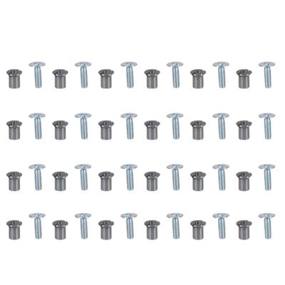 Set of 24 Metal Screws Universal NAB Hub Take Up Reel Screw Set for DIY Speaker