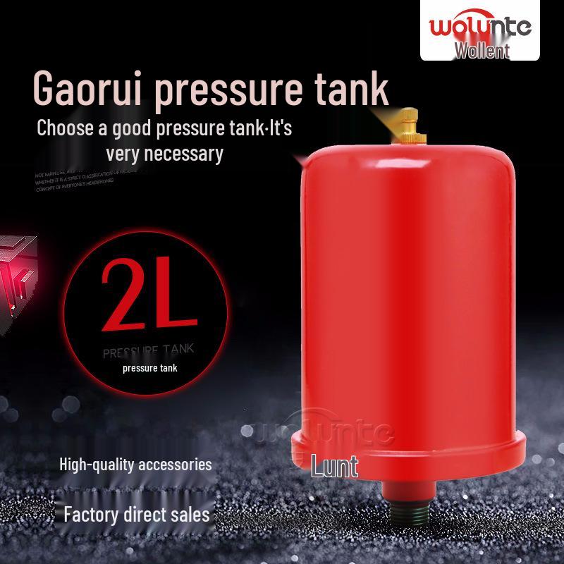 Compact 2L Water Pressure Boosting Diaphragm Tank for Household Hot Water Systems