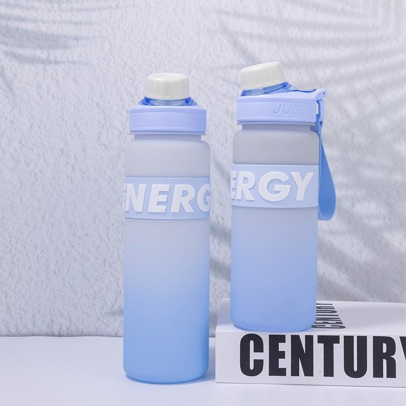 Space Cup Matte High Temperature Resistant Water Bottle Large Capacity Outdoor Sports Fitness Direct Drinking Plastic Water Cup