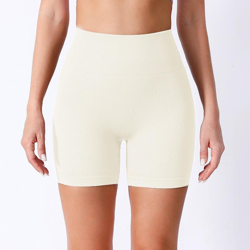 Seamless High-Waisted Butt-Lifting Yoga Shorts for Women
