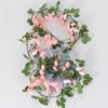 Simulated Rose Winter Jasmine Cherry Blossom Artificial Vine Decoration For