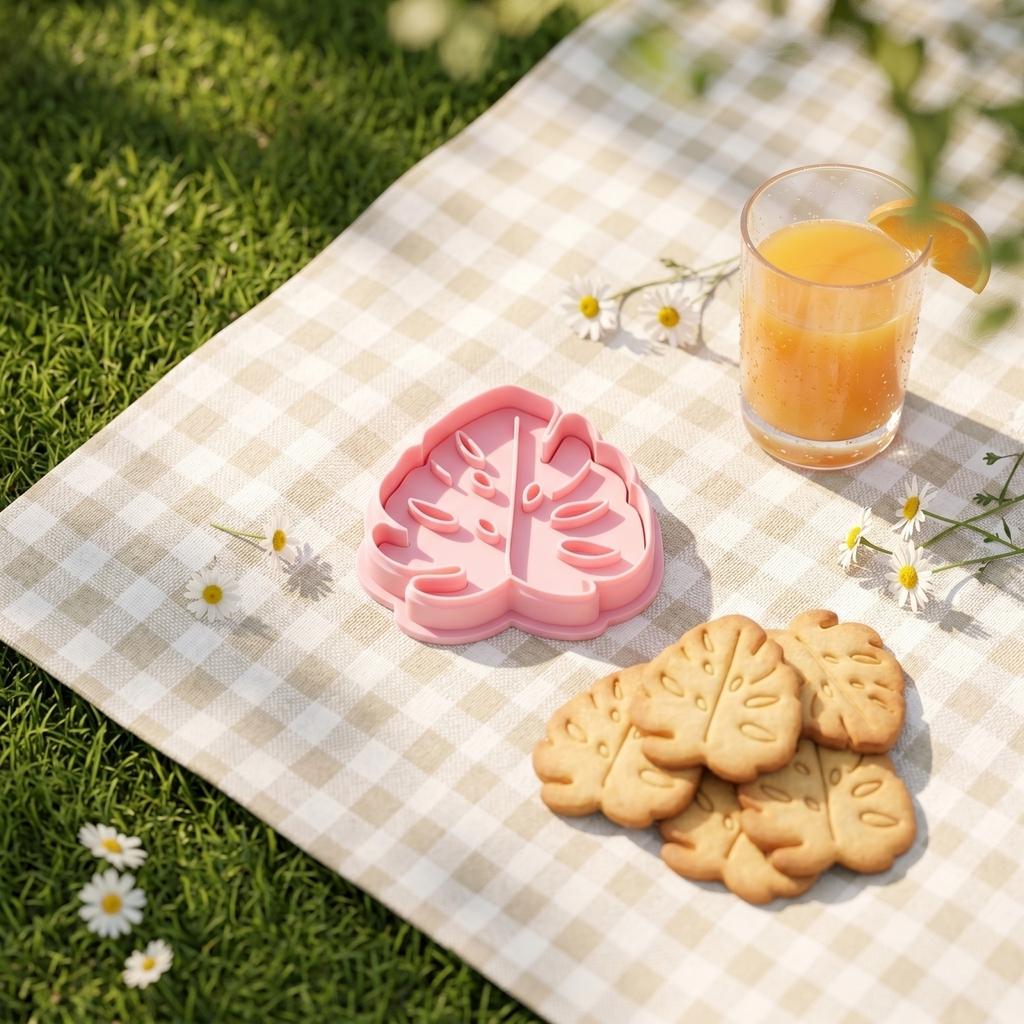 Leaf Series Baking Molds, 3D Molds For Realistic DIY Embossing, Easy To Clean, Suitable For Dough, Chocolate And Confectionery Baking.
