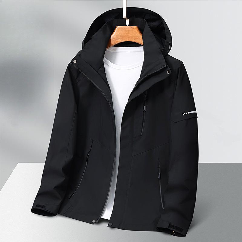 Jackets Men's and Women's Single-layer Jackets Outdoor Loose Windproof and Waterproof Travel Jackets